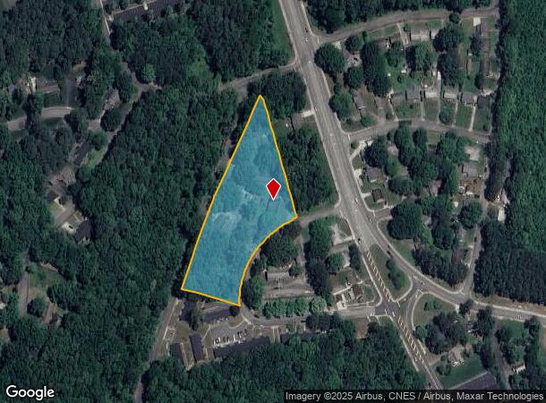 415 Tanglewylde Dr, VA Parcel Map