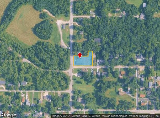  13963 Morse St, Cedar Lake, IN Parcel Map