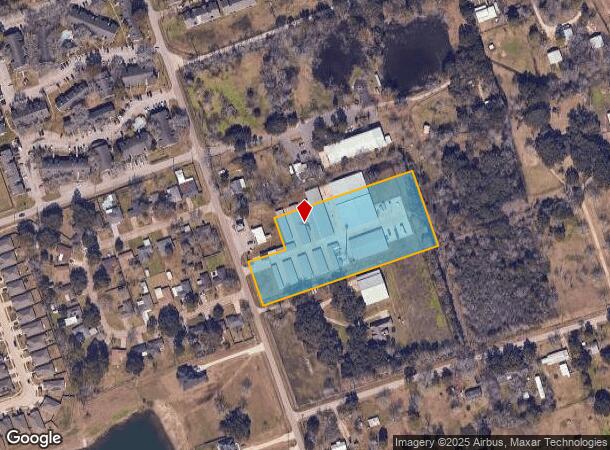  2601 Fairway Dr, Alvin, TX Parcel Map