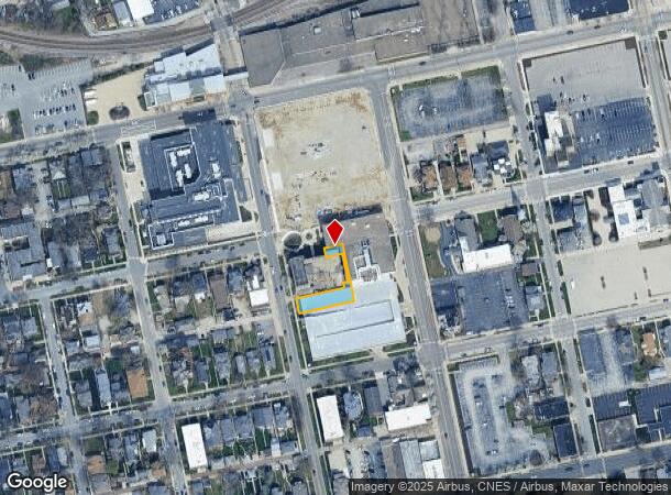  735 W Berry St, Fort Wayne, IN Parcel Map