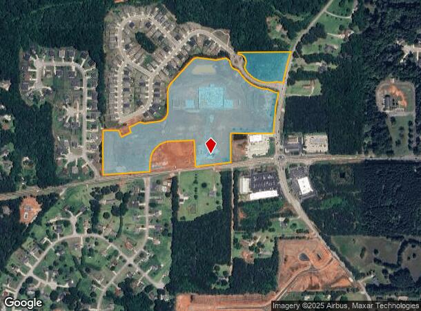  2442 Jonesboro Rd, Mcdonough, GA Parcel Map