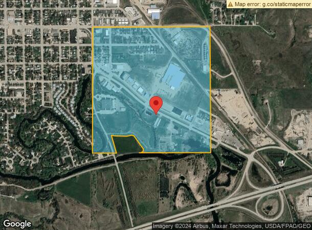  1513 Business Loop E, Jamestown, ND Parcel Map