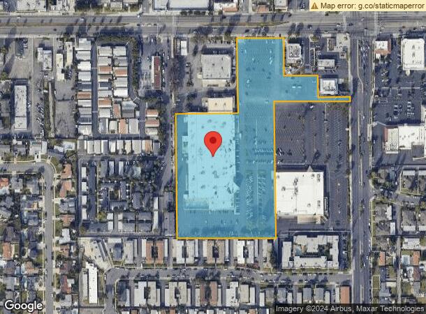  10870 Katella Ave, Anaheim, CA Parcel Map