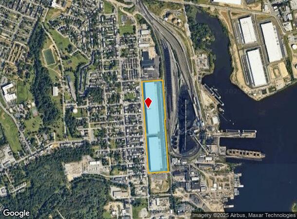 4501 Curtis Ave, Curtis Bay, MD Parcel Map