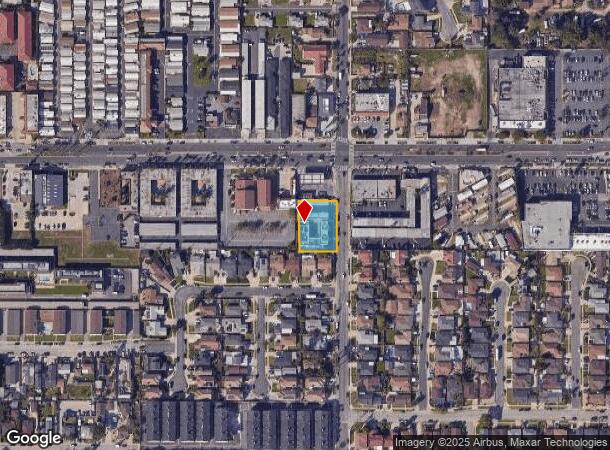 21721 Moneta Ave, Carson, CA Parcel Map
