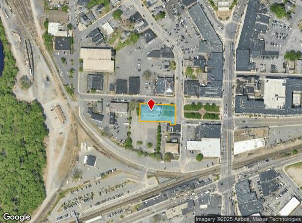 38 Franklin St, Framingham, MA Parcel Map