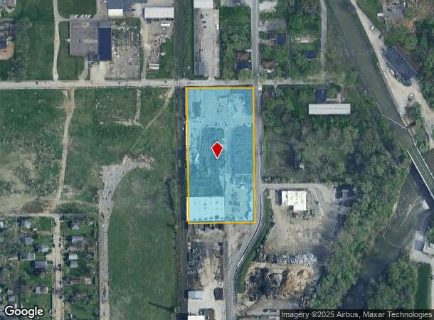  2260 Montcalm St, Indianapolis, IN Parcel Map