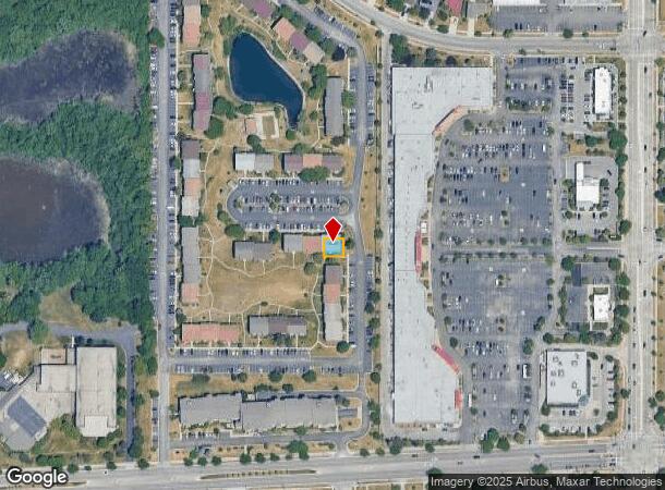  121 Oliver Ct, Schaumburg, IL Parcel Map