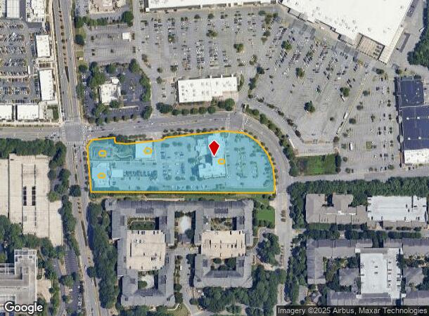 4665 Ashford Dunwoody Rd Ne, Atlanta, GA Parcel Map
