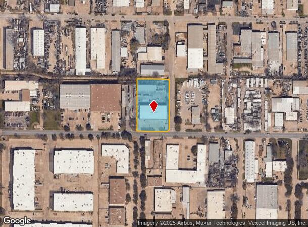  2639 Lombardy Ln, Dallas, TX Parcel Map