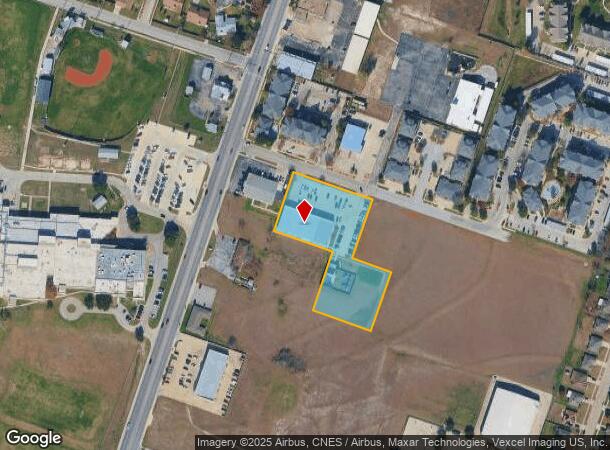 1102 Winkler Ave, Killeen, TX Parcel Map