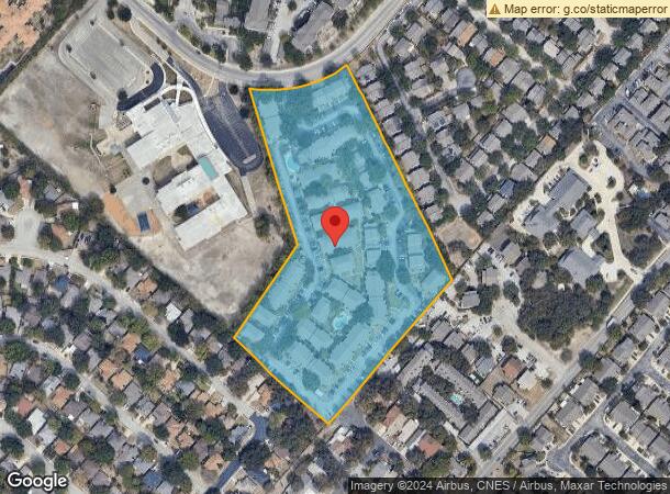  5700 N Knoll, San Antonio, TX Parcel Map