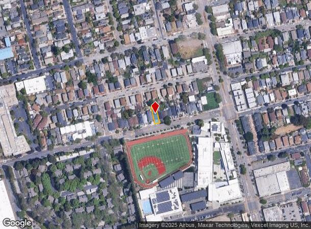 1148 53Rd St, Emeryville, CA Parcel Map
