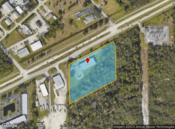  1500 E International Speedway Blvd, Deland, FL Parcel Map