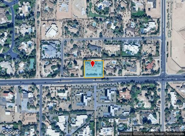 6630 E Lincoln Dr, Paradise Valley, AZ Parcel Map