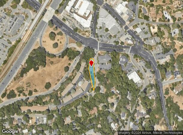  99 Brookwood Rd, Orinda, CA Parcel Map