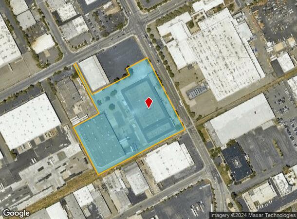  2701 Merced St, San Leandro, CA Parcel Map