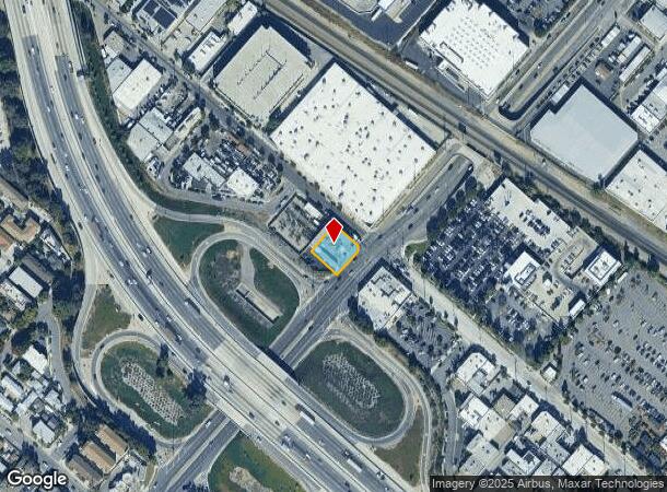  103 W Alameda Ave, Burbank, CA Parcel Map