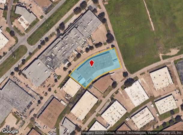  1278 Titan Dr, Dallas, TX Parcel Map