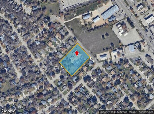 2806 Mesquite Ln, Georgetown, TX Parcel Map