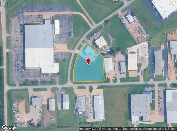 3857 S Midco St, Wichita, KS Parcel Map