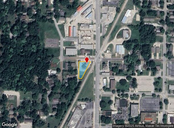  1402 S Broadway St, Pittsburg, KS Parcel Map