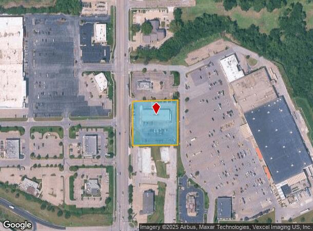 1136 Sw Wanamaker Rd, Topeka, KS Parcel Map