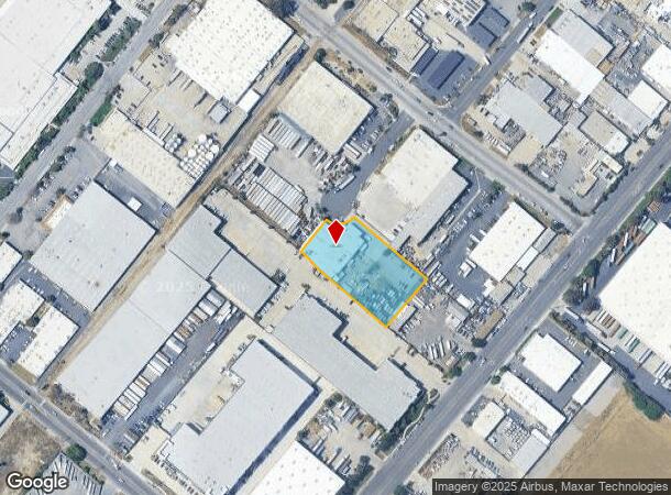  9636 Ann St, Santa Fe Springs, CA Parcel Map