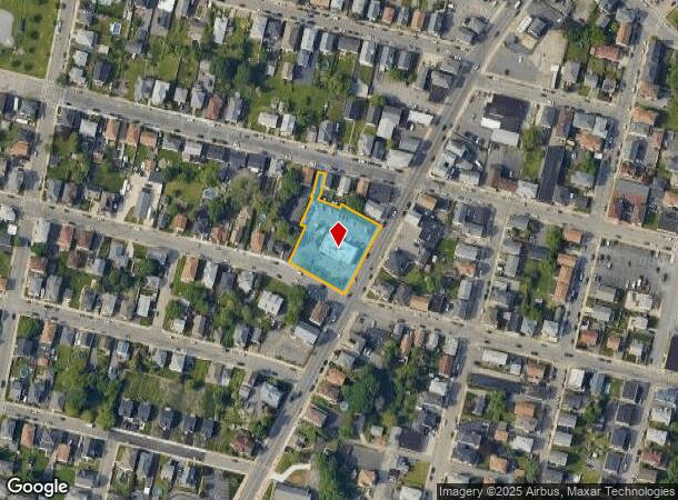  1853 S Main St, Fall River, MA Parcel Map