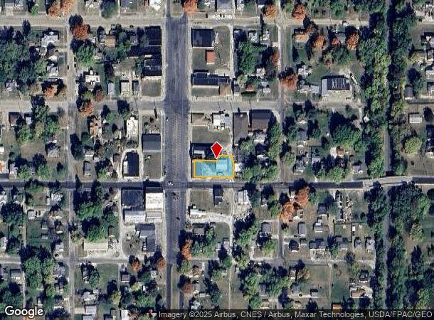 124 S Main St, Abingdon, IL Parcel Map