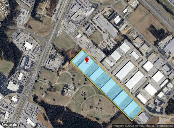  3231 N Park Blvd, Alcoa, TN Parcel Map