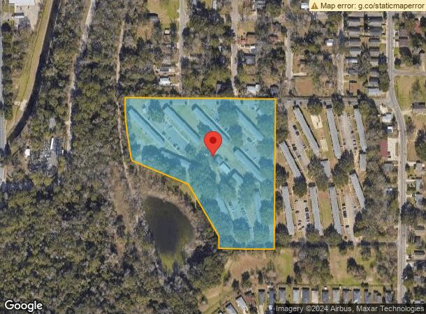  2502 Holton St, Tallahassee, FL Parcel Map