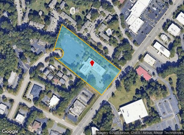  3801 Wake Forest Rd, Raleigh, NC Parcel Map