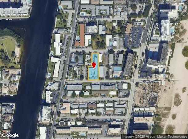 3233 Ne 10Th St, Pompano Beach, FL Parcel Map