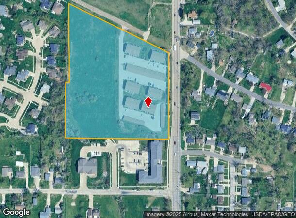 1250 Edgewood Rd Nw, Cedar Rapids, IA Parcel Map