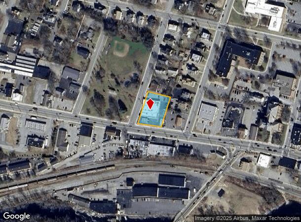 1071 Main St, Willimantic, CT Parcel Map