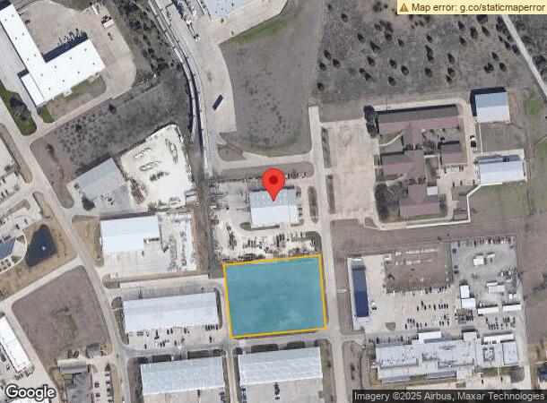  620 Justice Ln, Mansfield, TX Parcel Map