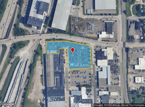  320 Hall St Sw, Grand Rapids, MI Parcel Map