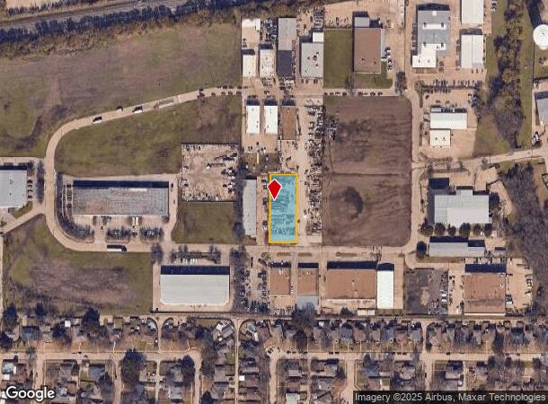  2805 Lawing Ln, Rowlett, TX Parcel Map