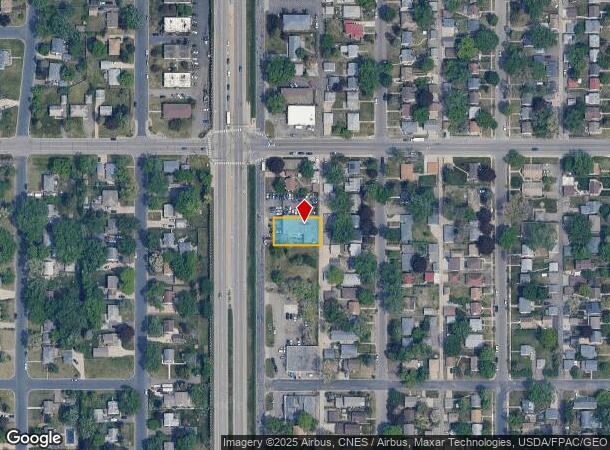  4839 University Ave Ne, Minneapolis, MN Parcel Map