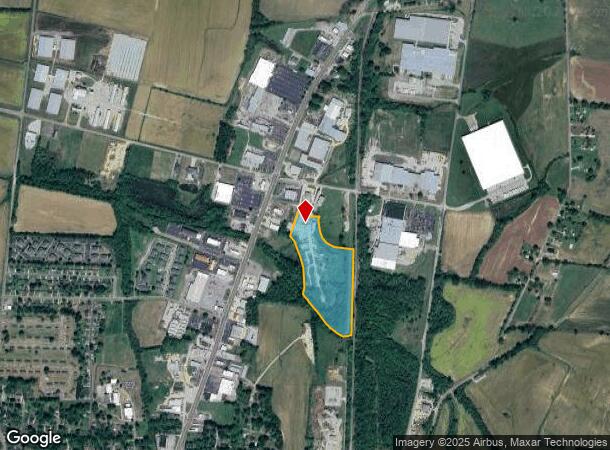  290 Industrial Rd N, Covington, TN Parcel Map