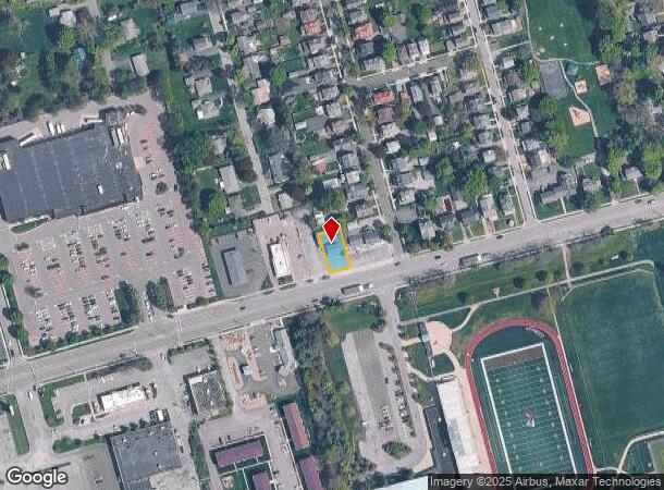 266 Hamilton St, Geneva, NY Parcel Map