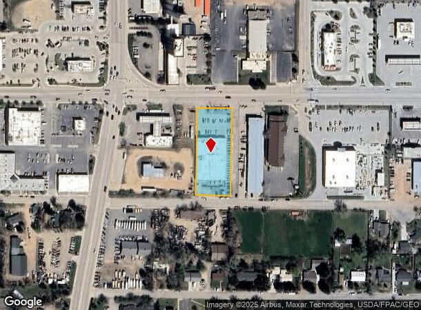 1062 E Brundage Ln, Sheridan, WY Parcel Map