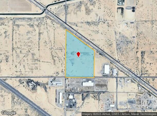 1580 W Battaglia Rd, Eloy, AZ Parcel Map