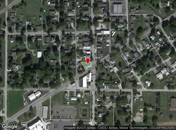 100 N Main St, Arcadia, OH Parcel Map