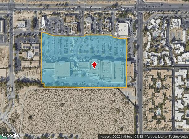  2465 E Palm Canyon Dr, Palm Springs, CA Parcel Map