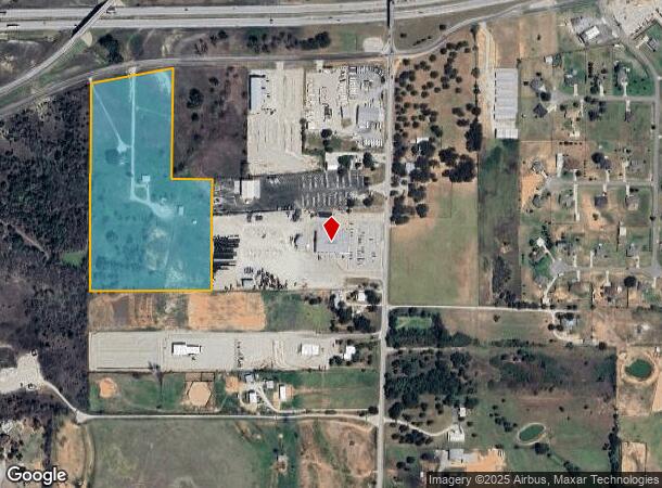  350 Dennis Rd, Weatherford, TX Parcel Map