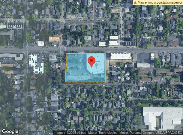  5512 E Burnside St, Portland, OR Parcel Map