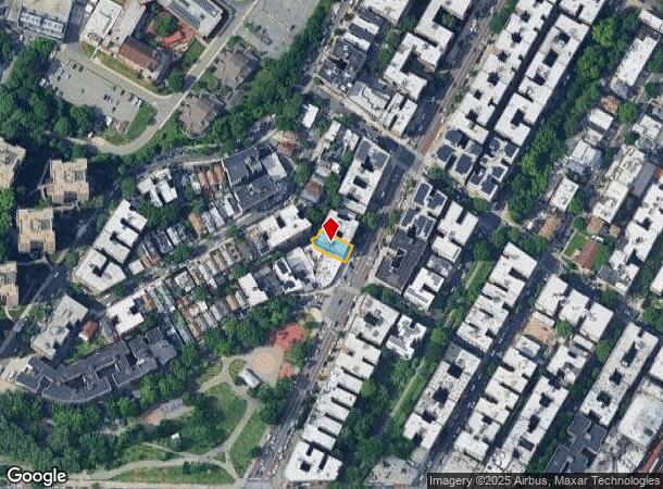  2467 University Ave, Bronx, NY Parcel Map