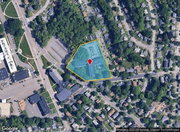475 Chandler St, Worcester, MA Parcel Map